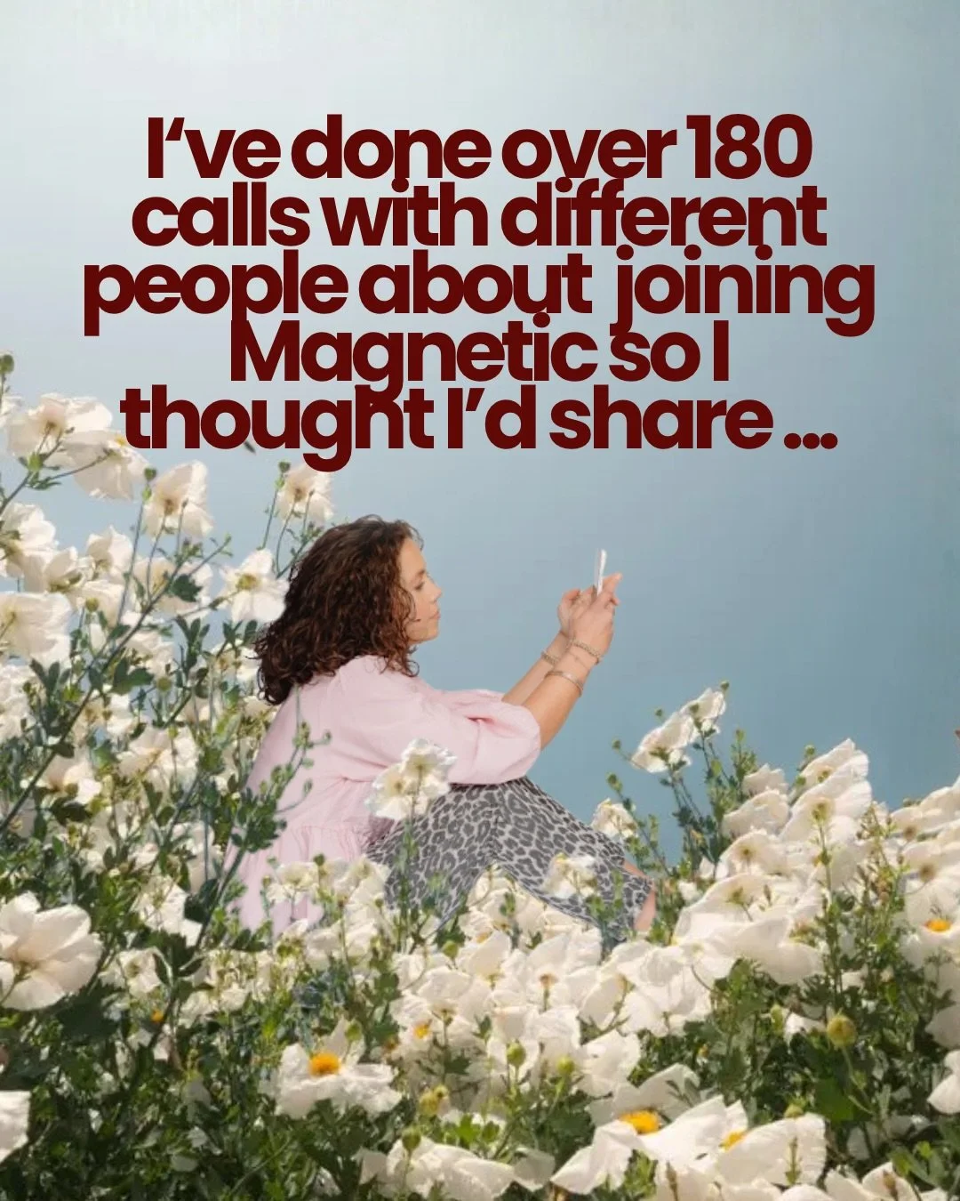 If you&rsquo;ve been watching me talk about Magnetic for what feels like 97 years 😂 this is probably your sign to decide whether you&rsquo;re in or you&rsquo;re out for this year!!

Magnetic is my 6-month marketing programme for fashion founders who