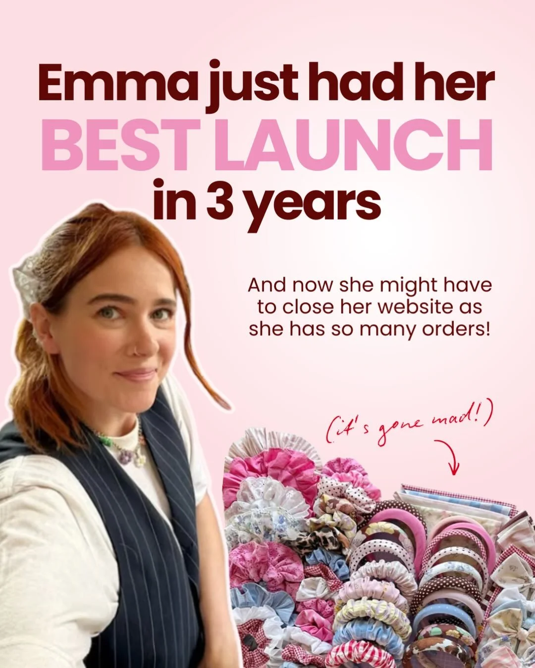 Fancy a piece of this? DM me the word ME to have a chat with me about joining Emma inside Magnetic : Marketing Accelerator 🩷 (only a few spaces left for this cohort &amp; we get started at the end of this month!!)

Oh &hellip; and since I made this,