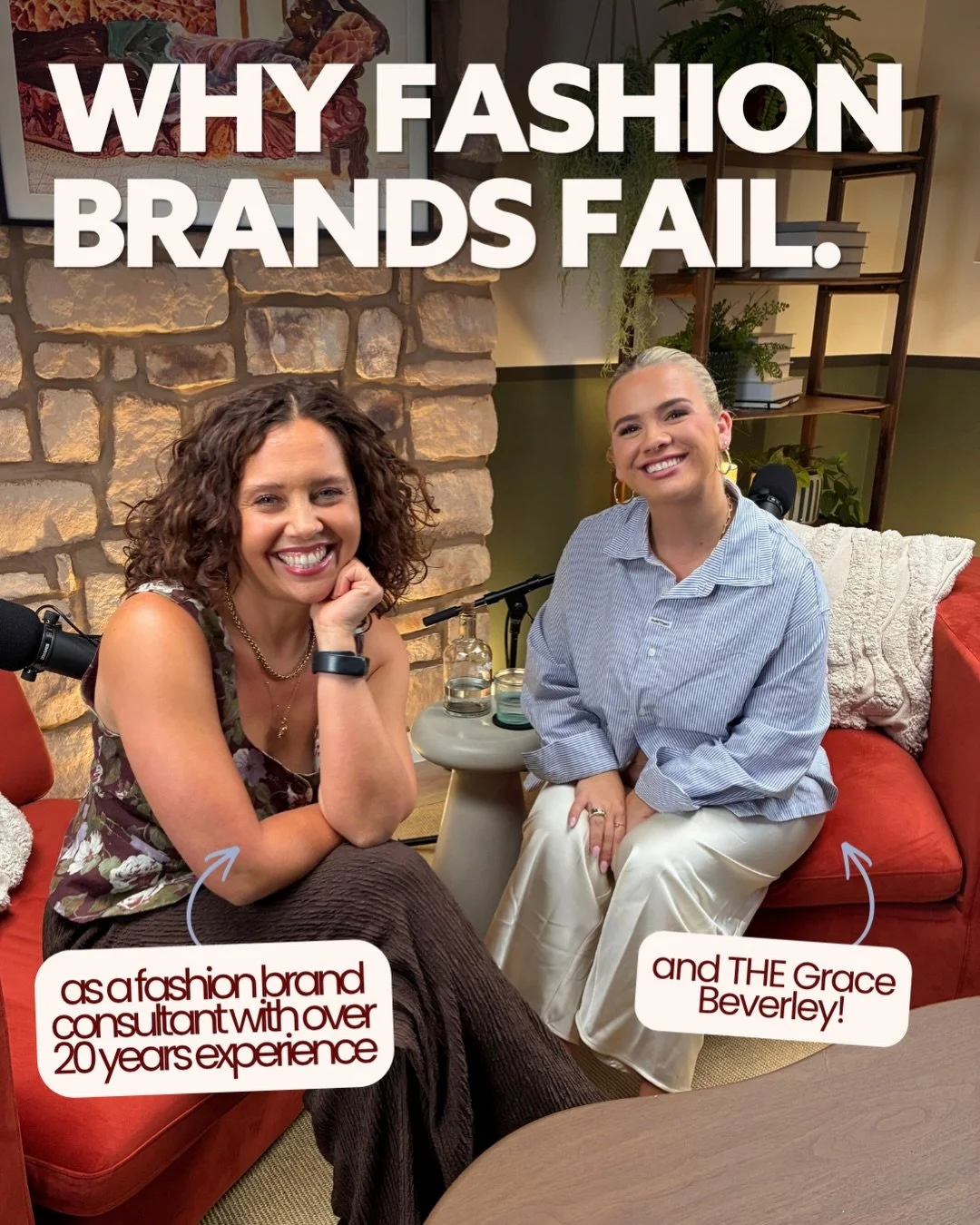 Have you listened to this episode of @thefashionbrandclinic ?? It was literally JAM PACKED of gems, with Grace Beverley, so if you&rsquo;re scaling a fashion business - go check it out &amp; have a listen!  Or you can watch it on YouTube 🪩🤗

Grace 