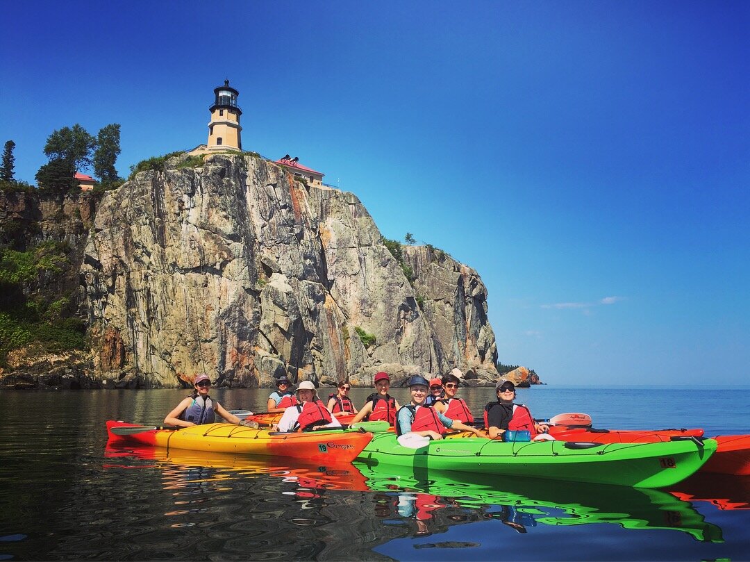 Kayaking Lake Superior