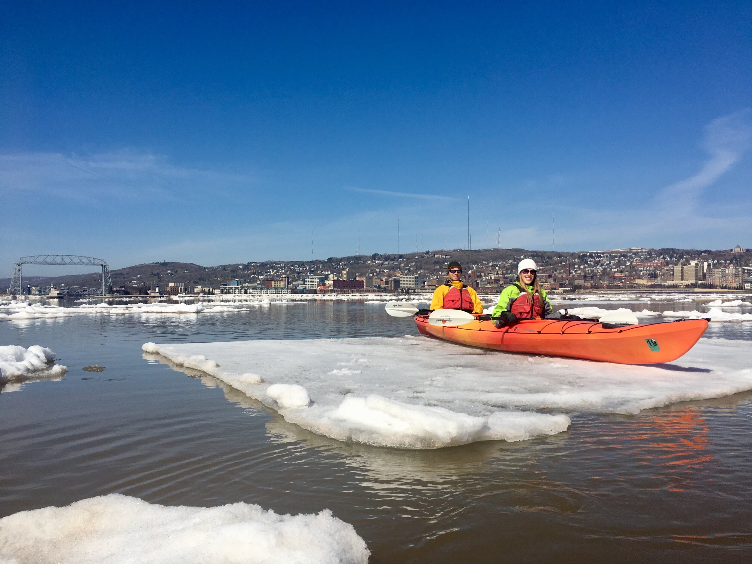 Iceberg kayak tours