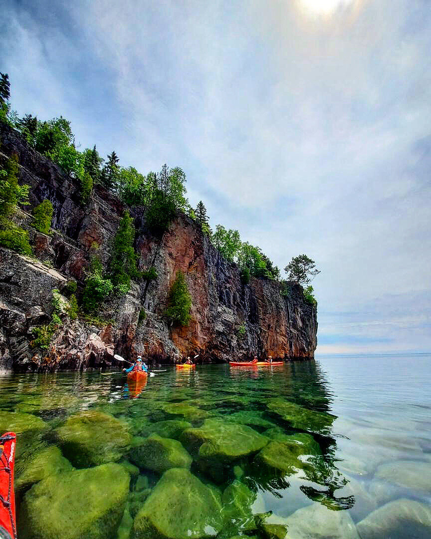 Kayak Lake Superior