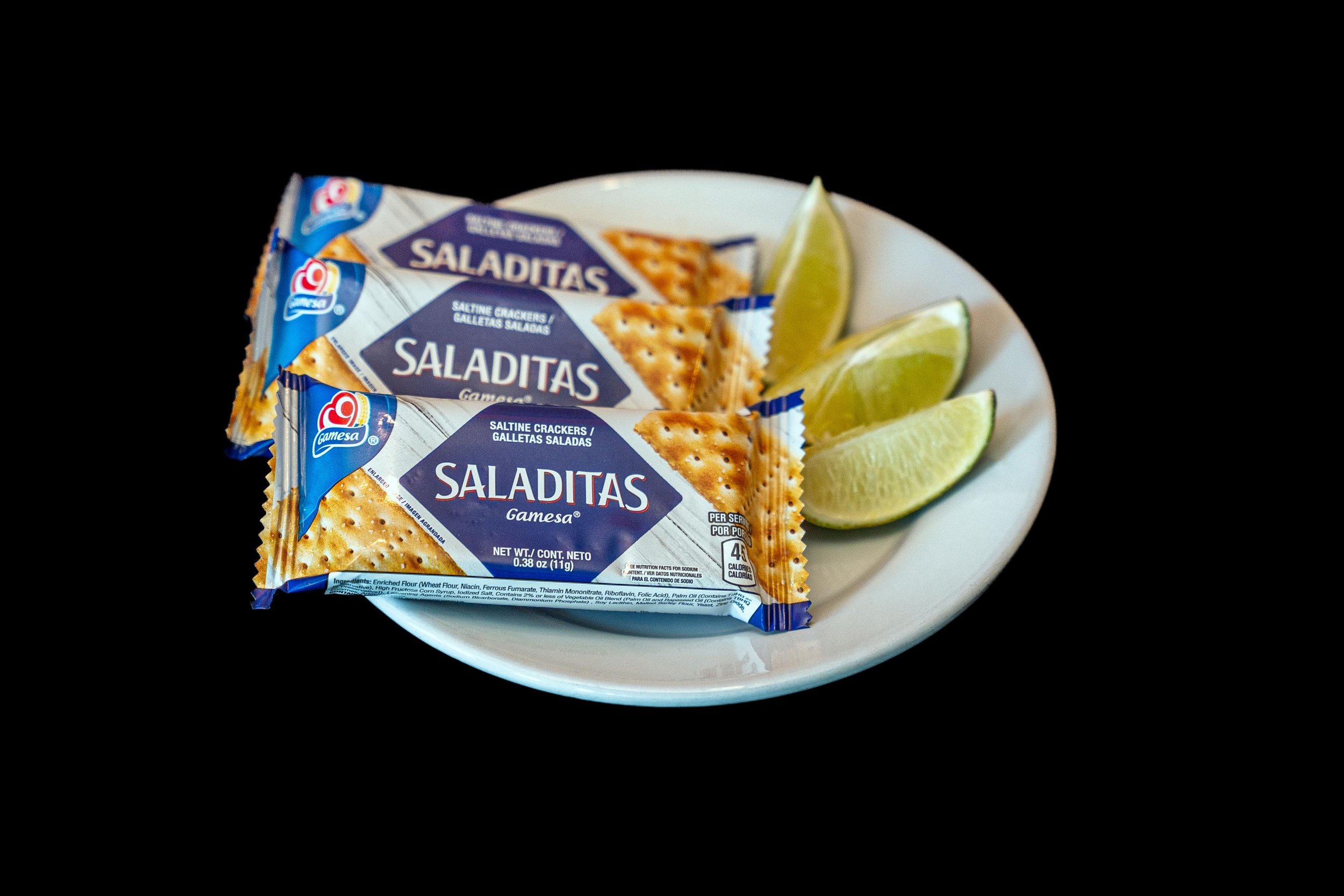 Saladitas with Lime (Saltine Crackers)