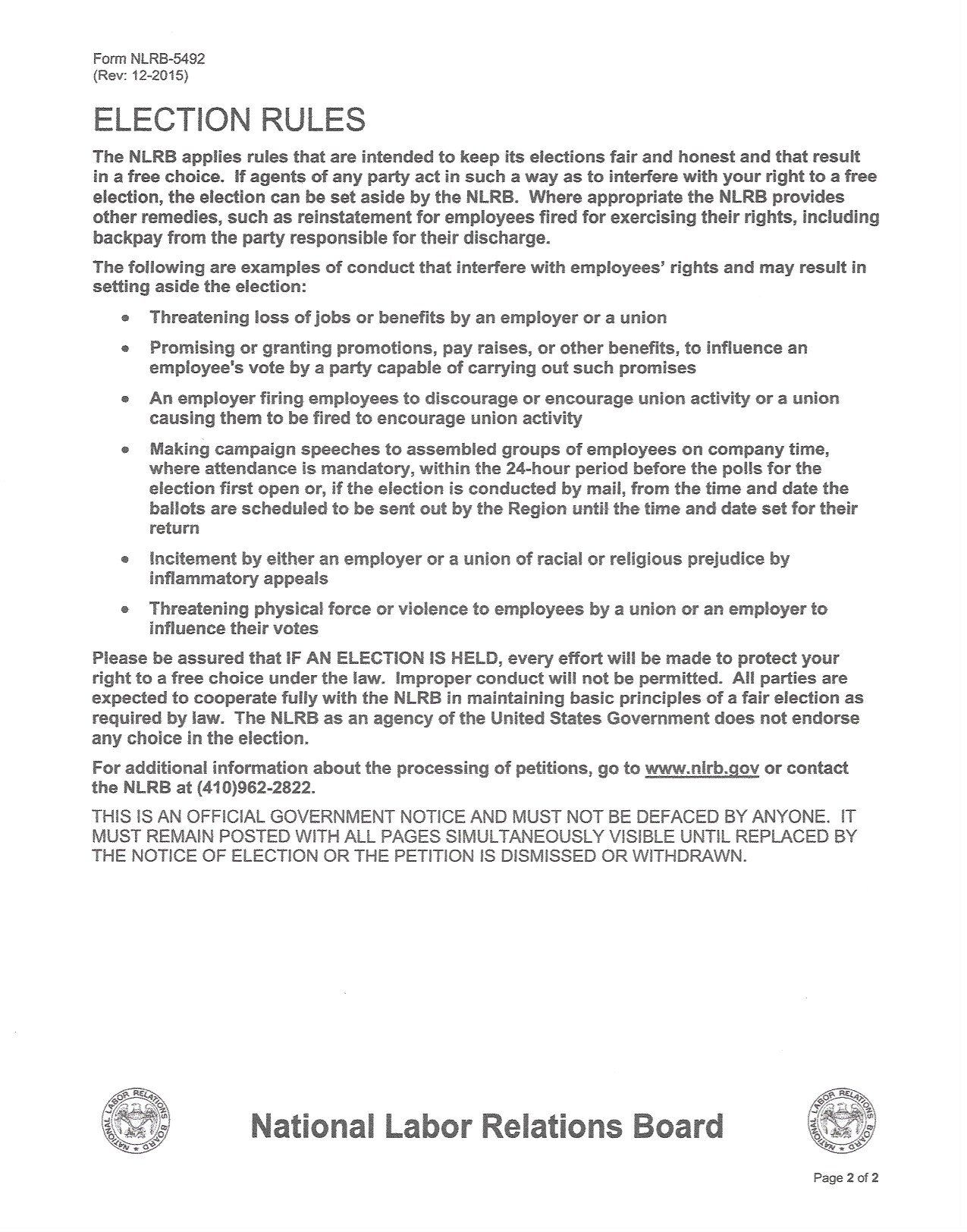 Unionization Information — DC SAFE