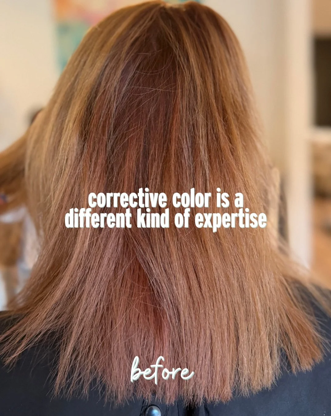 Color correction requires experience, patience, formulation knowledge and knowing what NOT to do. 
.
The before speaks for itself. The after even louder. Swipe to see the color she was meant to have. &rarr;
.
#ColorCorrection #CorrectiveColor #Blonde