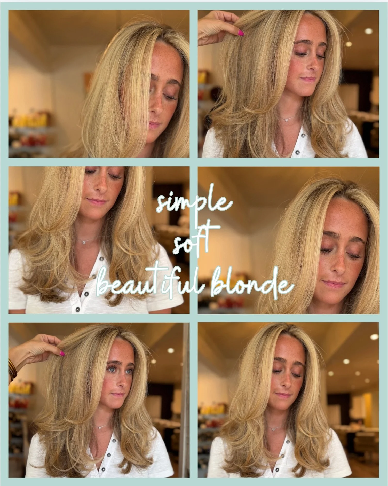 Simple. Soft. Beautiful blonde. 🤍
.
Dimensional in all the right places, with a soft blend that keeps it natural, polished + effortless from every angle.
.
Sometimes really good blonde is all you need. ✨
🎨 @styledbyheather 
#DimensionalBlonde #Beau