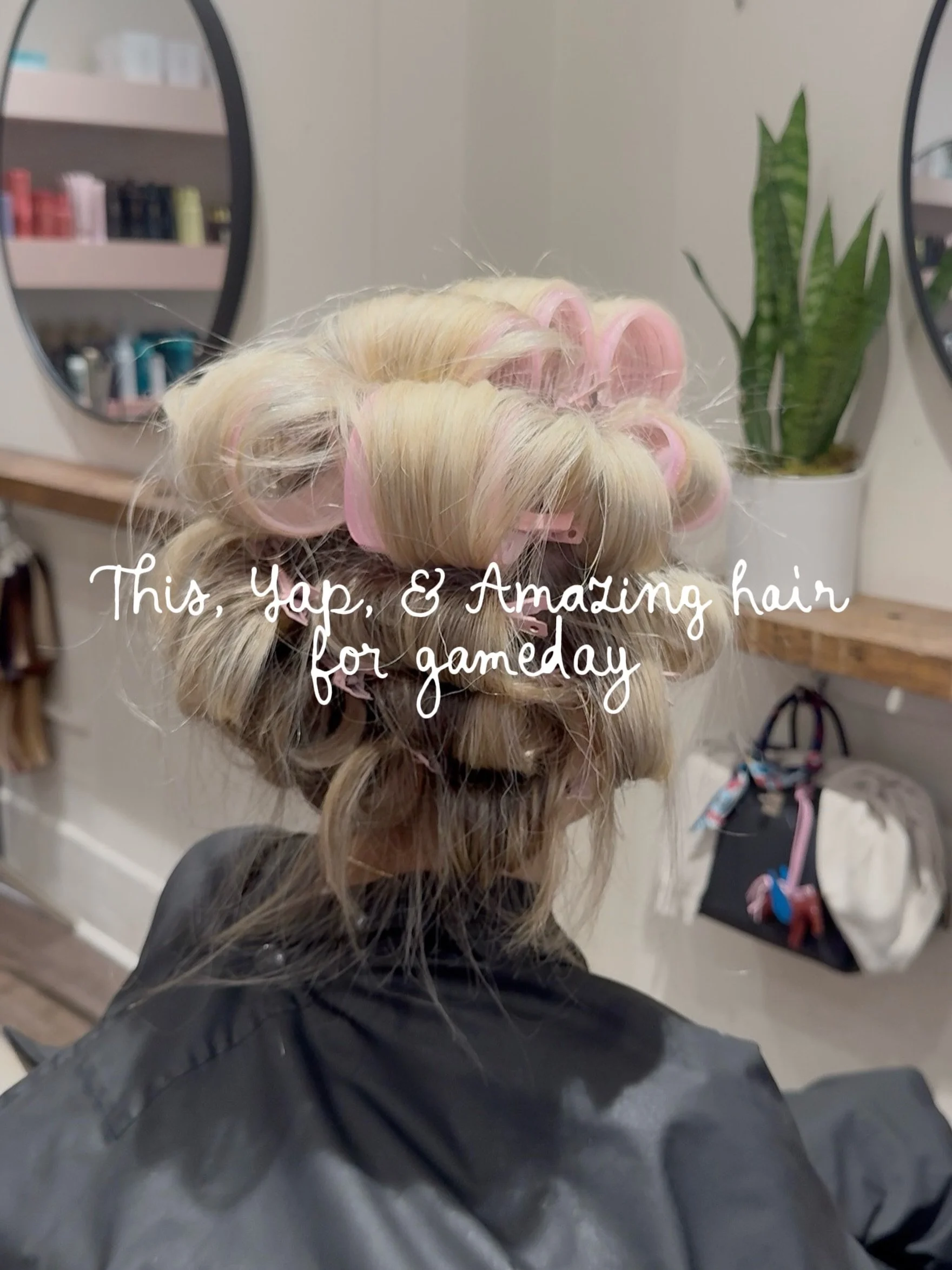 A blowout that can keep up with your weekend. Pregame, gameday, and the day after. 😉🏈
.
#LaRousseSalon #oxfordms #hottytoddy #olemiss
