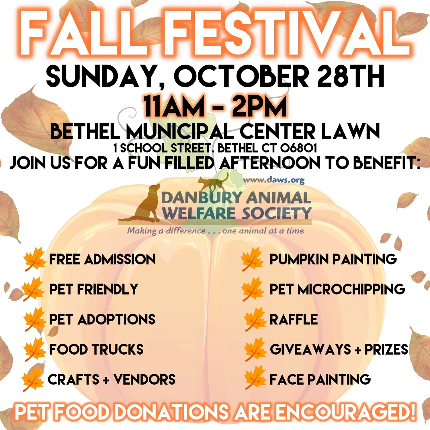 DAWS Walk and Fall Festival