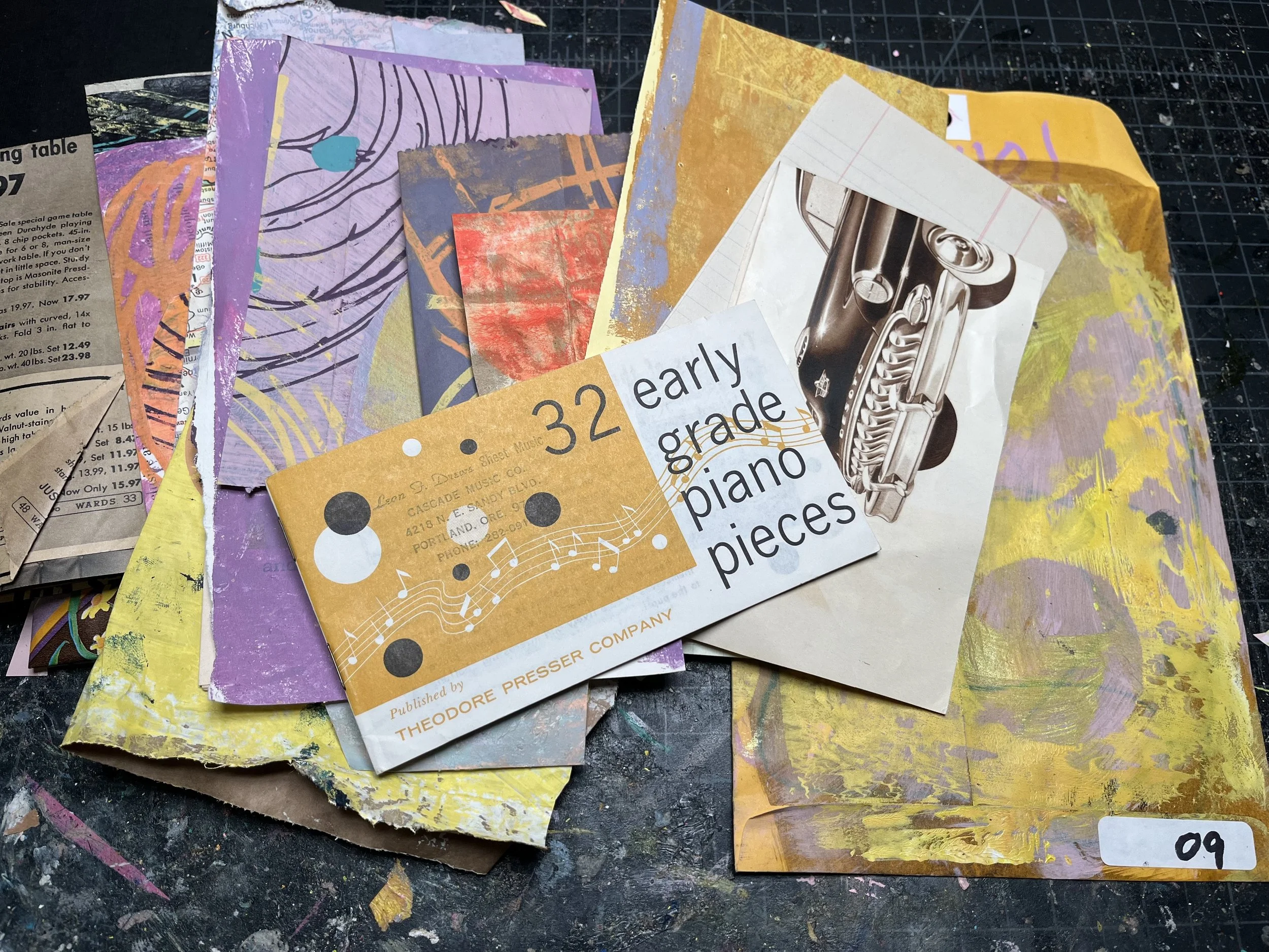 Collage Paper Mystery Pack 09