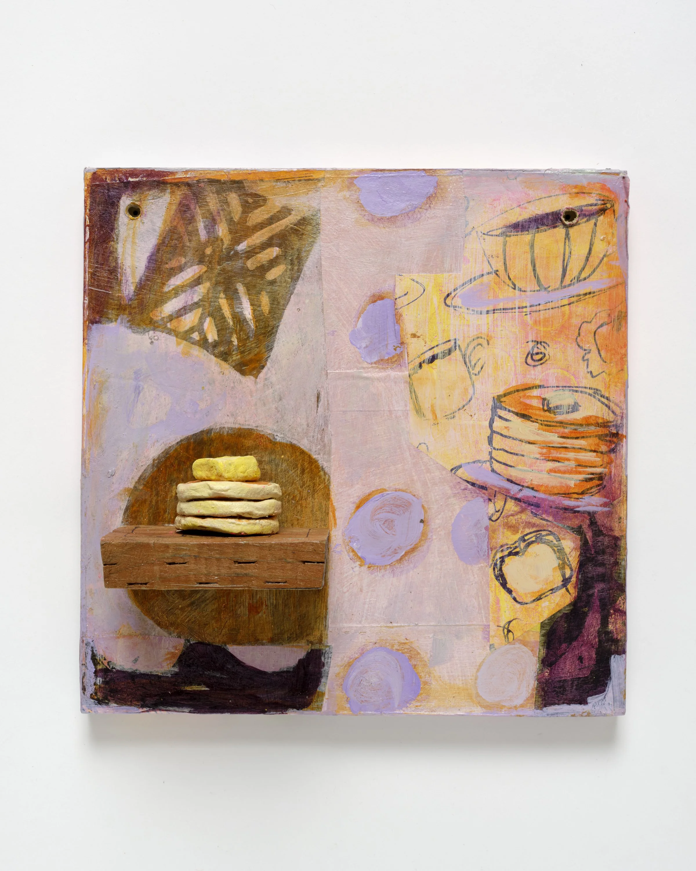 Pancakes Shelfie 12"x12"