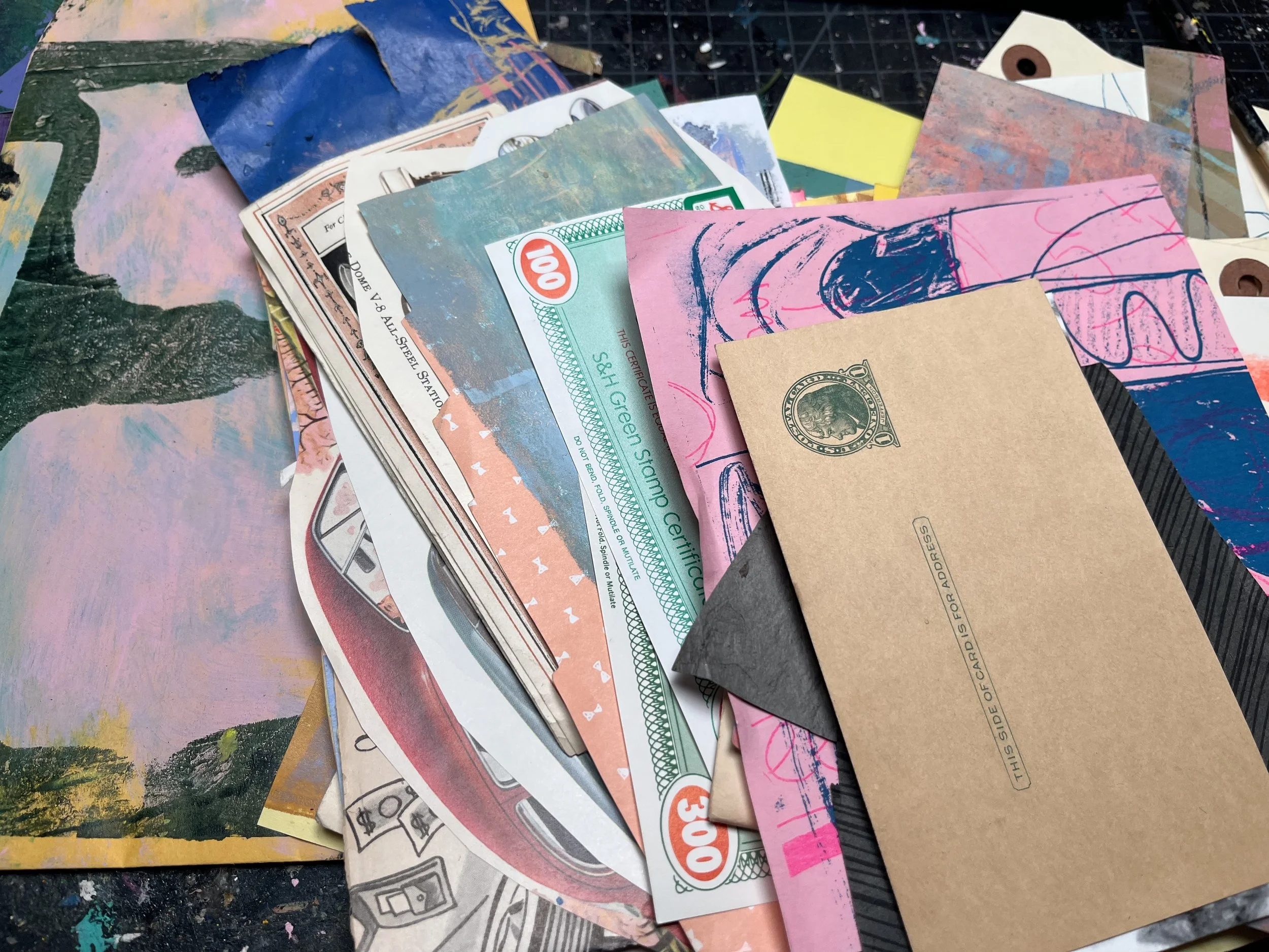 Collage Paper Mystery Pack 06