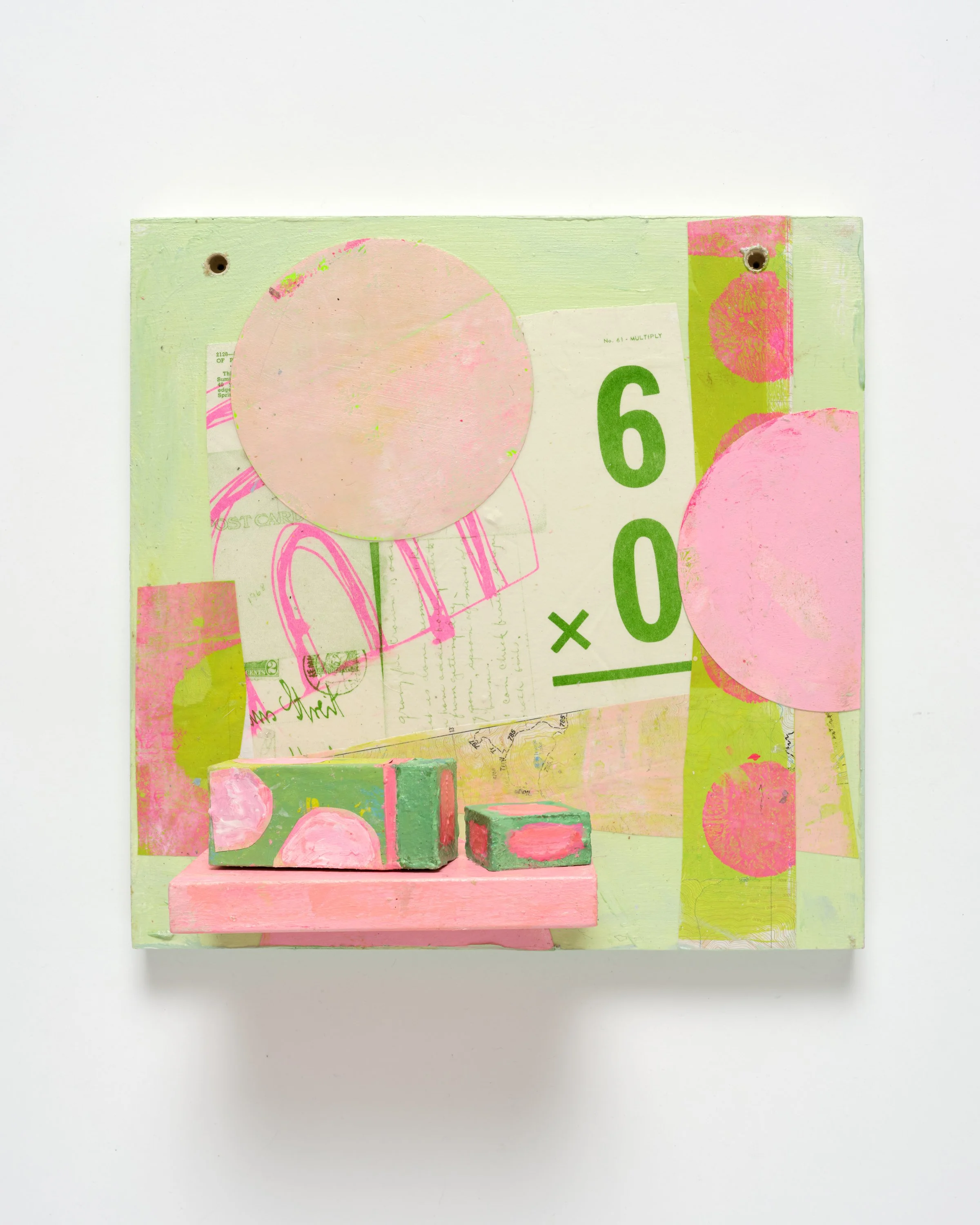 Watermelon Bubble Shelfie 12"x12"