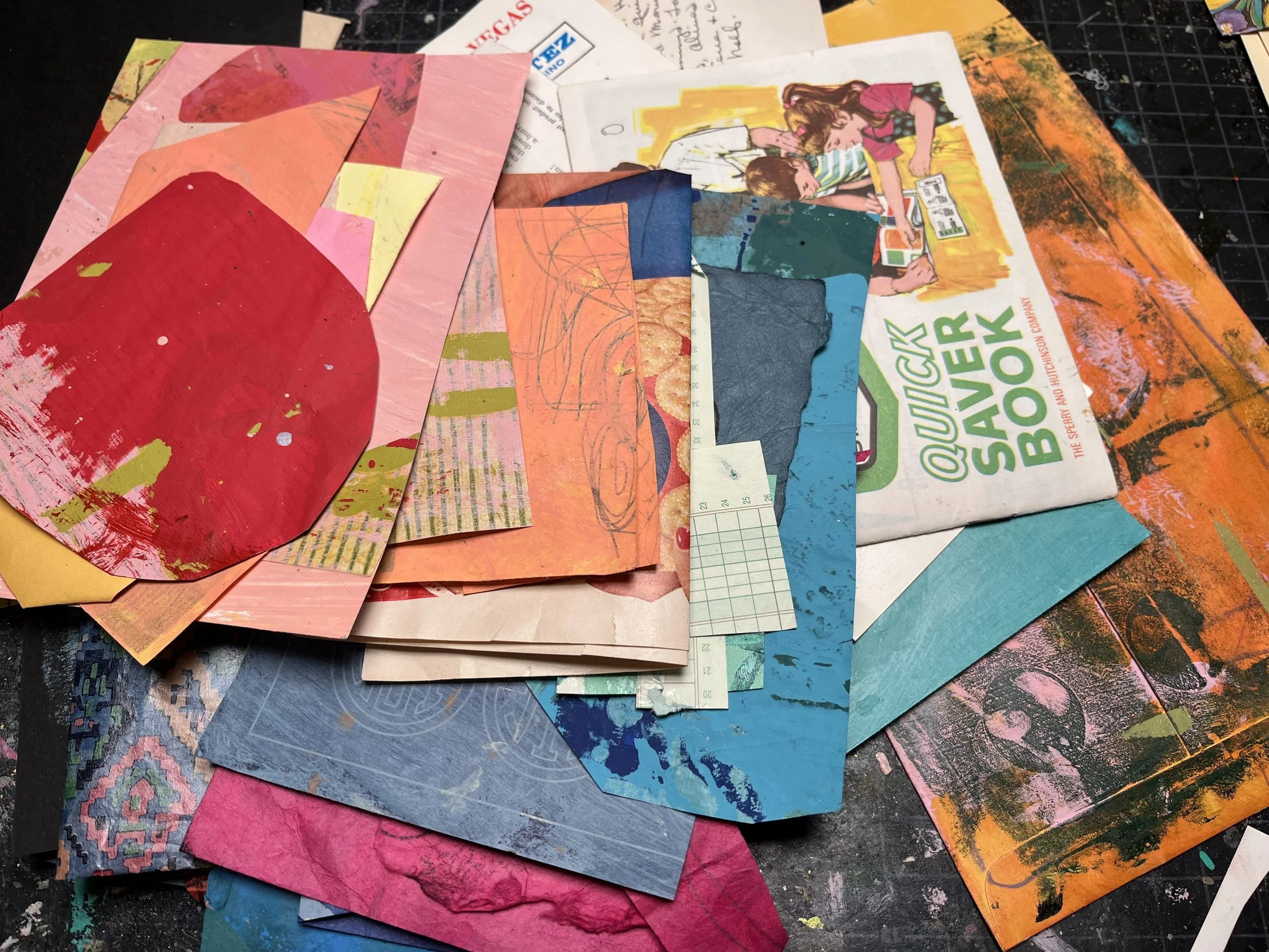 Collage Paper Mystery Pack 08