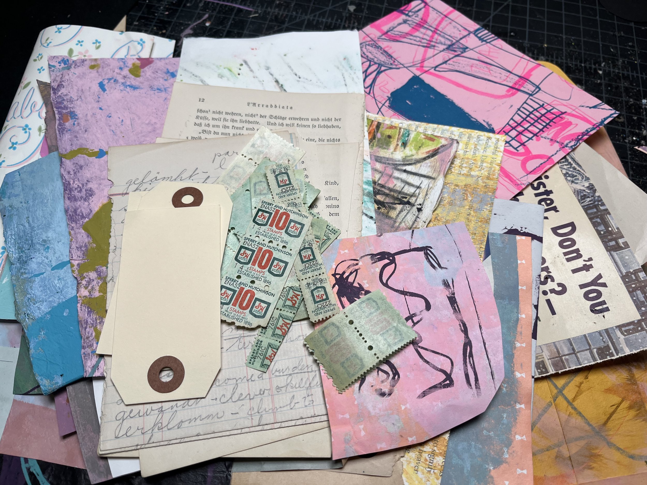 Collage Paper Mystery Pack 10