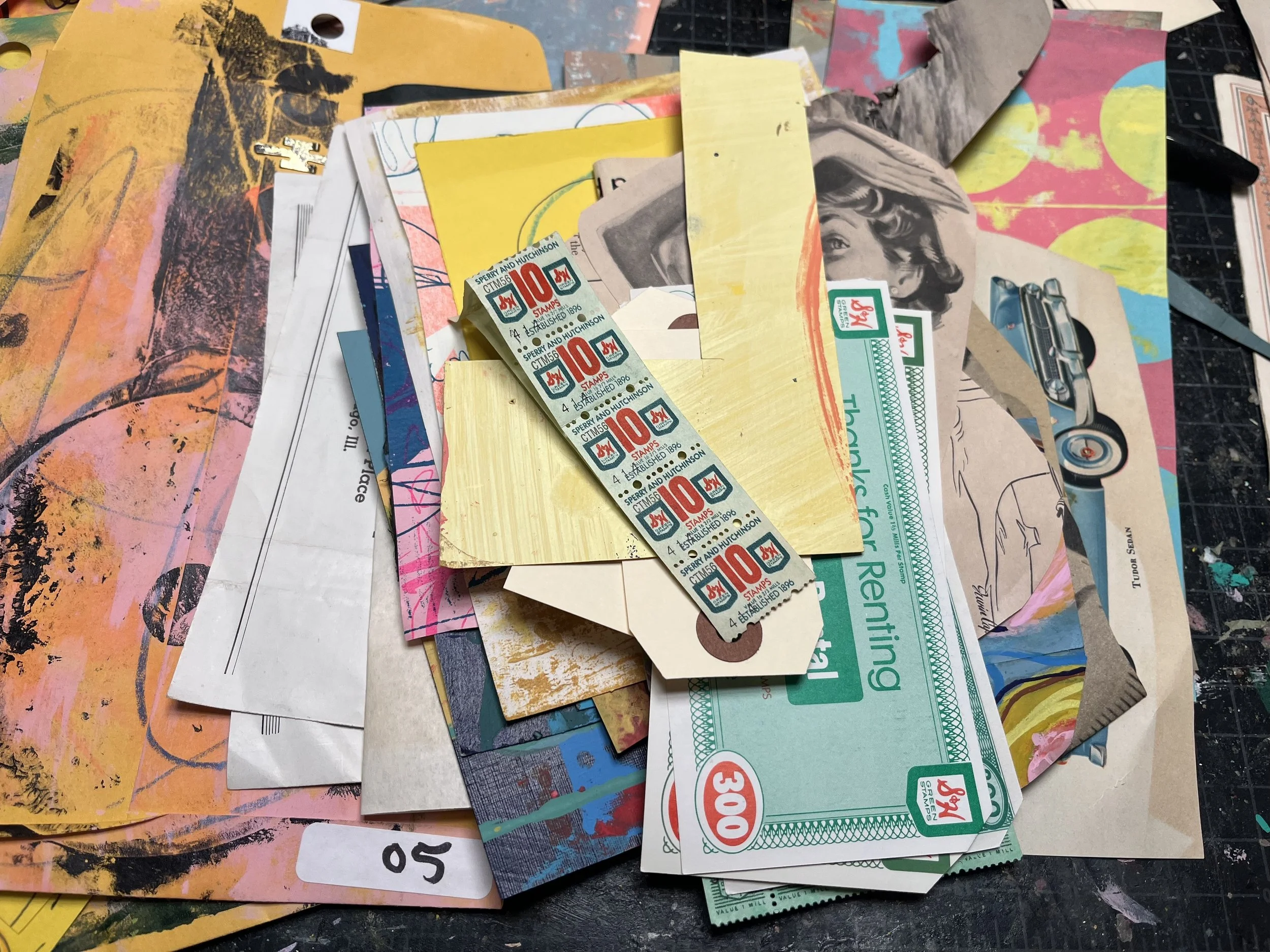 Collage Paper Mystery Pack 05