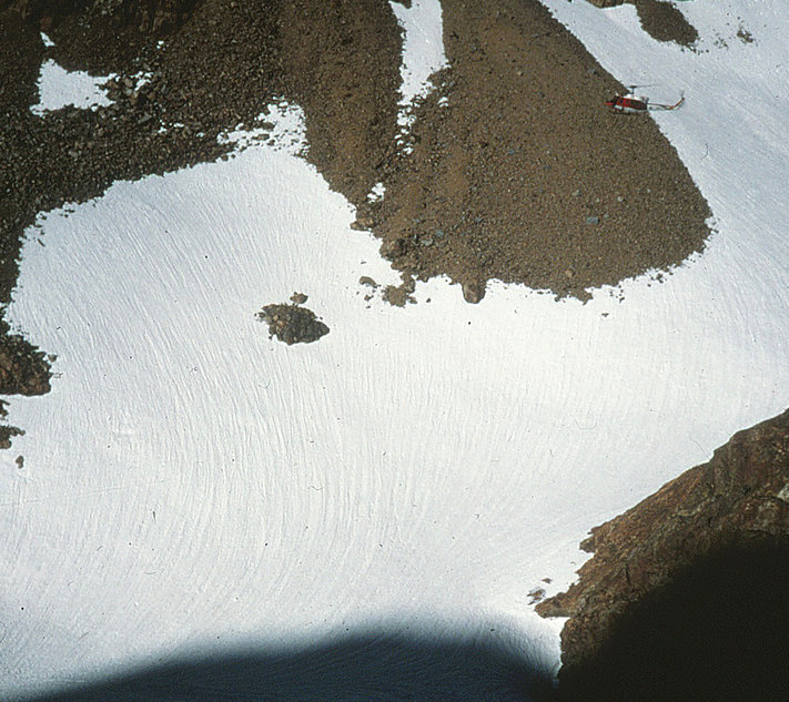 NAS Fallon arriving below the avalanche