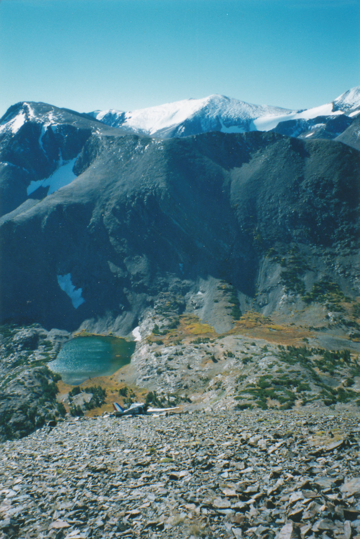 Downed aircraft at 11,000 ft. 