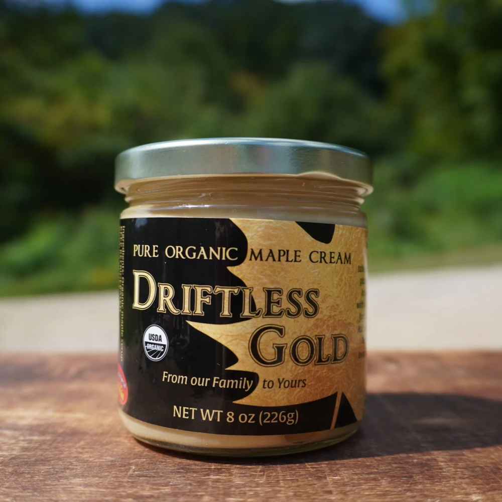 Driftless Farm, LLC Maple Cream — Driftless Gold Pure Organic