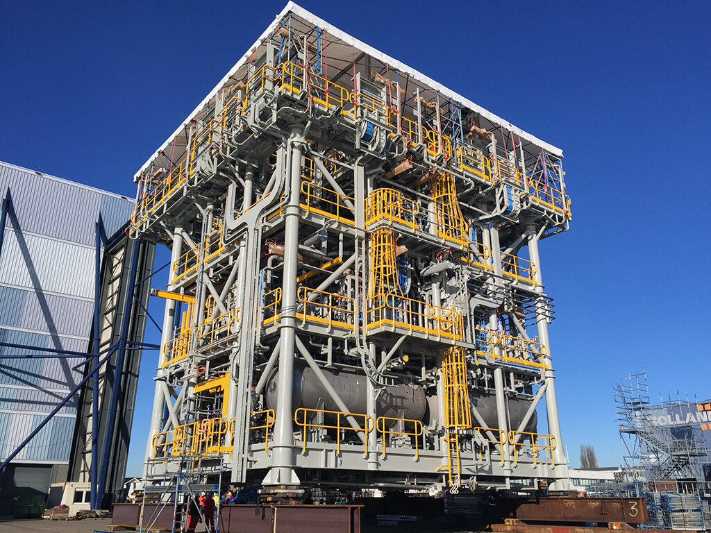 INPEX - FPSO Ichthys Venturer Project. Veolia Water Treatment Package , The Netherlands.