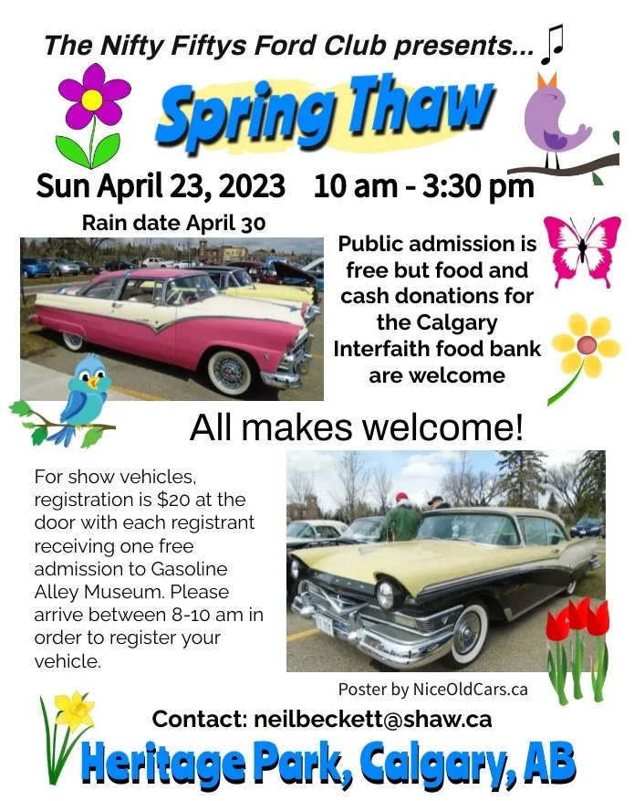 Calgary Spring Thaw at Heritage Park