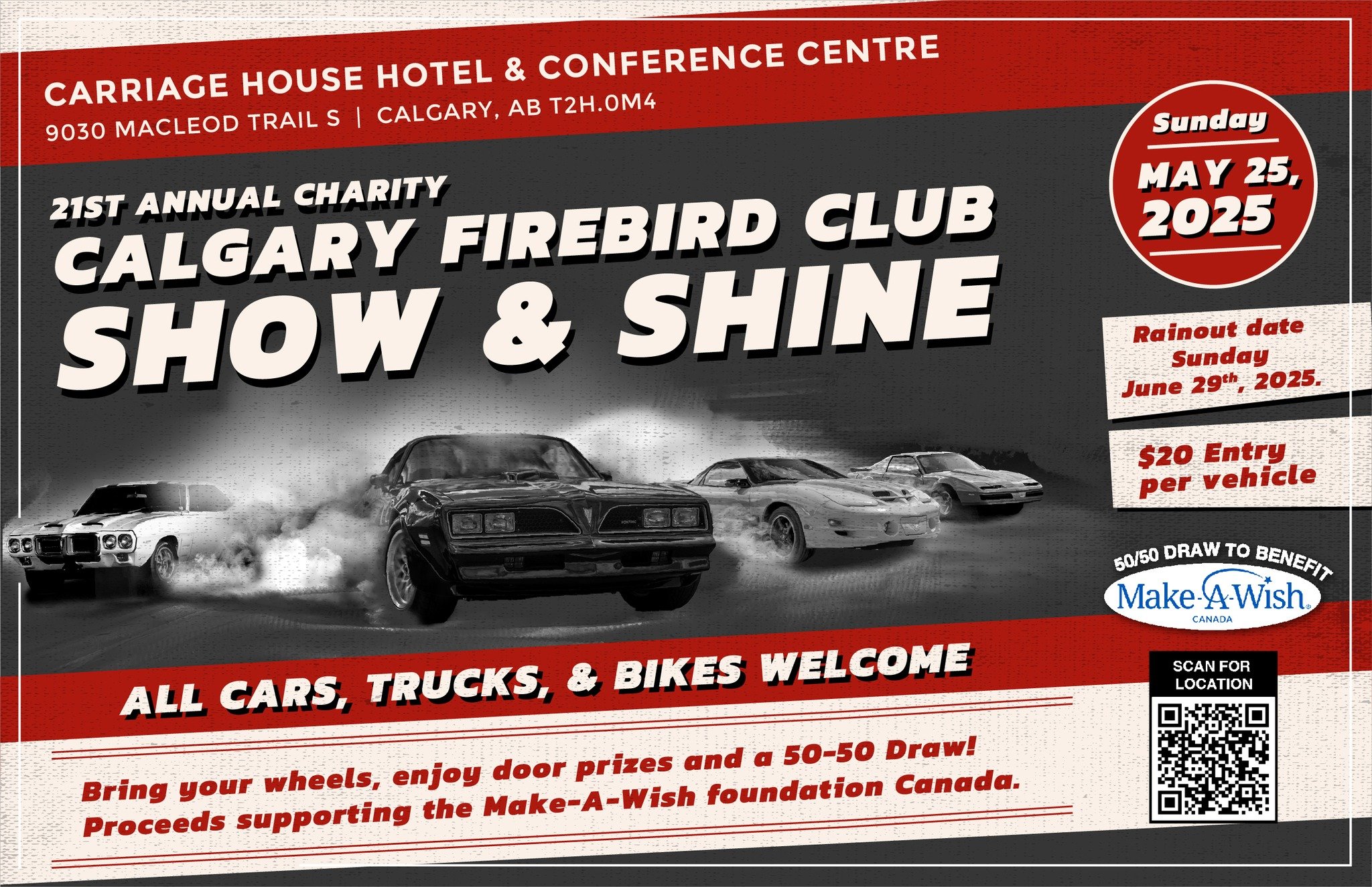 Calgary Firebird Club Show &amp; Shine