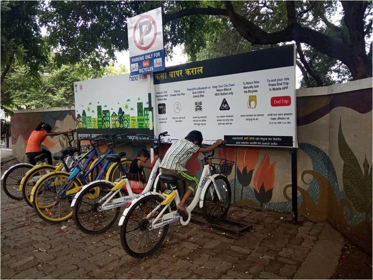 Bike sharing in Nashik 