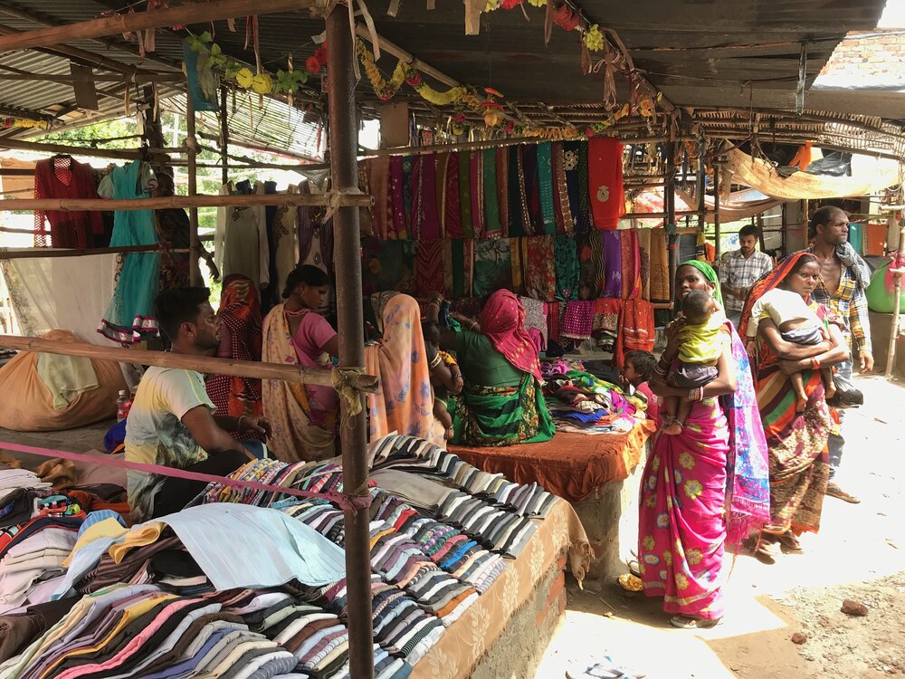 Second hand clothes market, Jalandhar