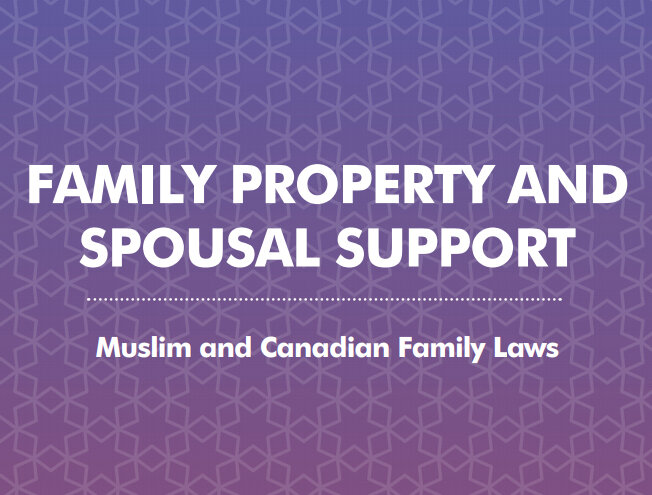 Family Property and Spousal Support