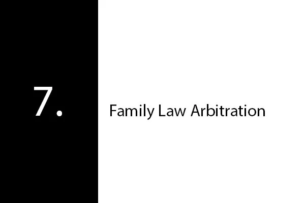 Family Law Arbitration