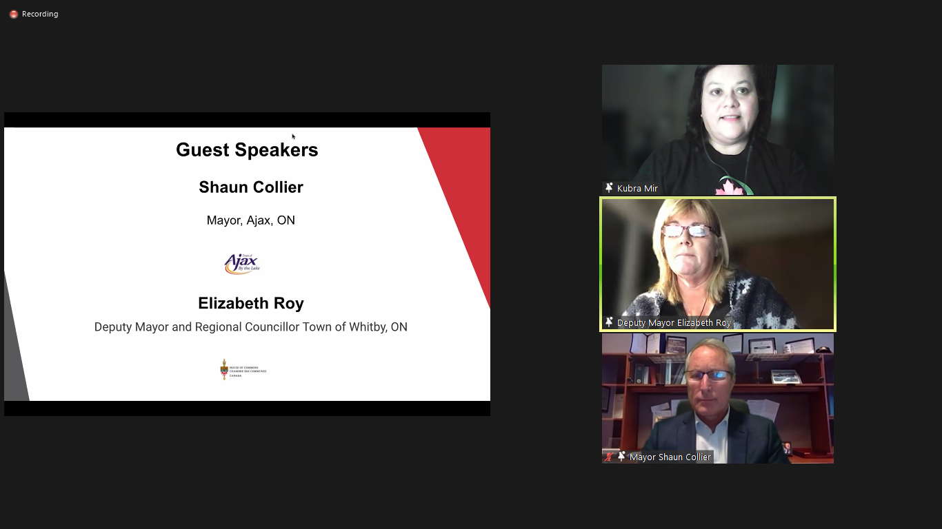 Meeting with Whitby and Ajax