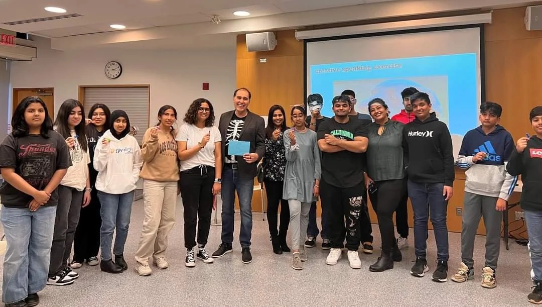 Peter Hernandez's Speak and Grow workshop for Youth