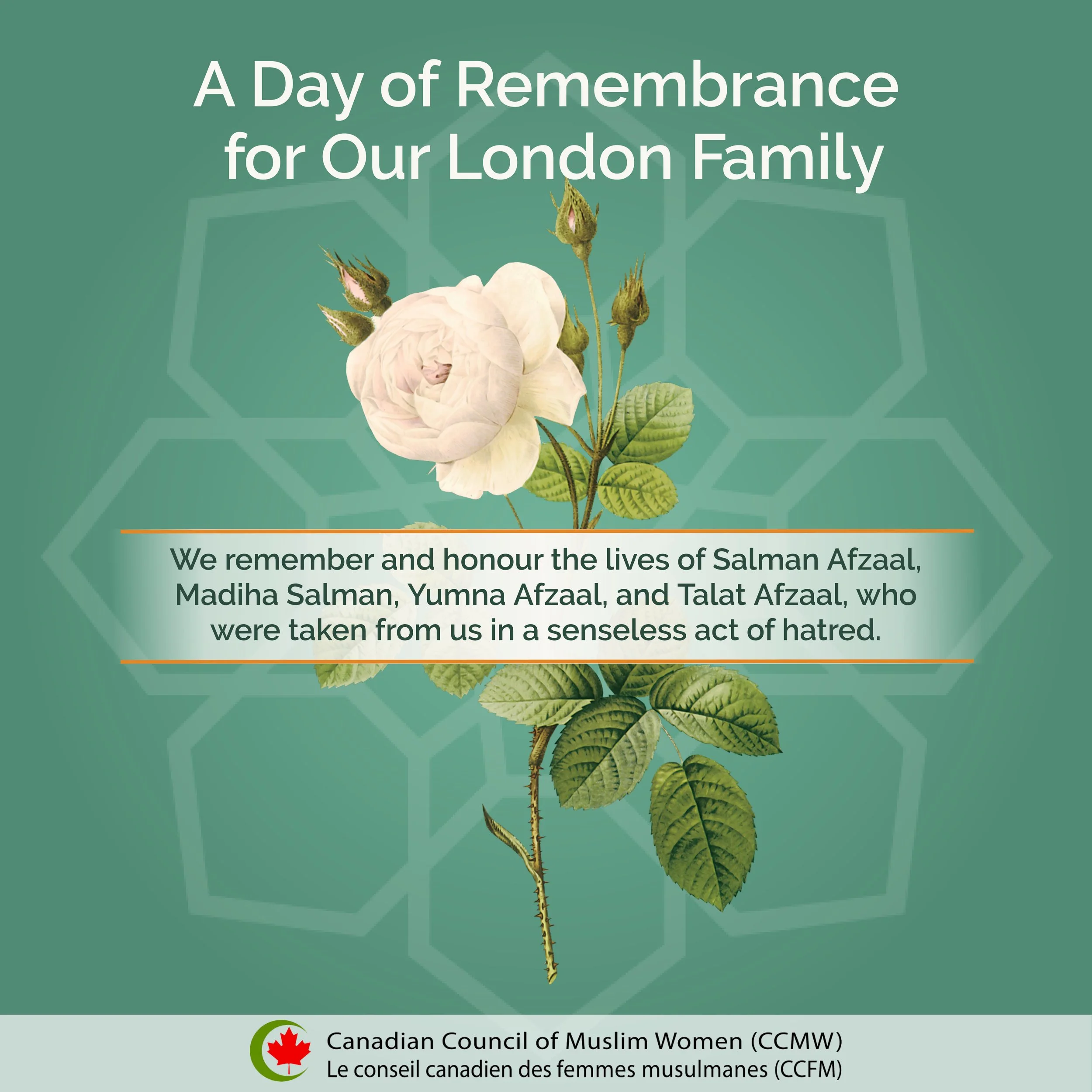 A Day of Remembrance for Our London Family