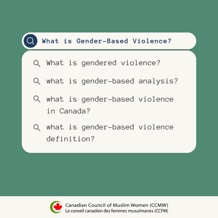 Gender-based violence: strengthening supports and services for Muslim women and girls