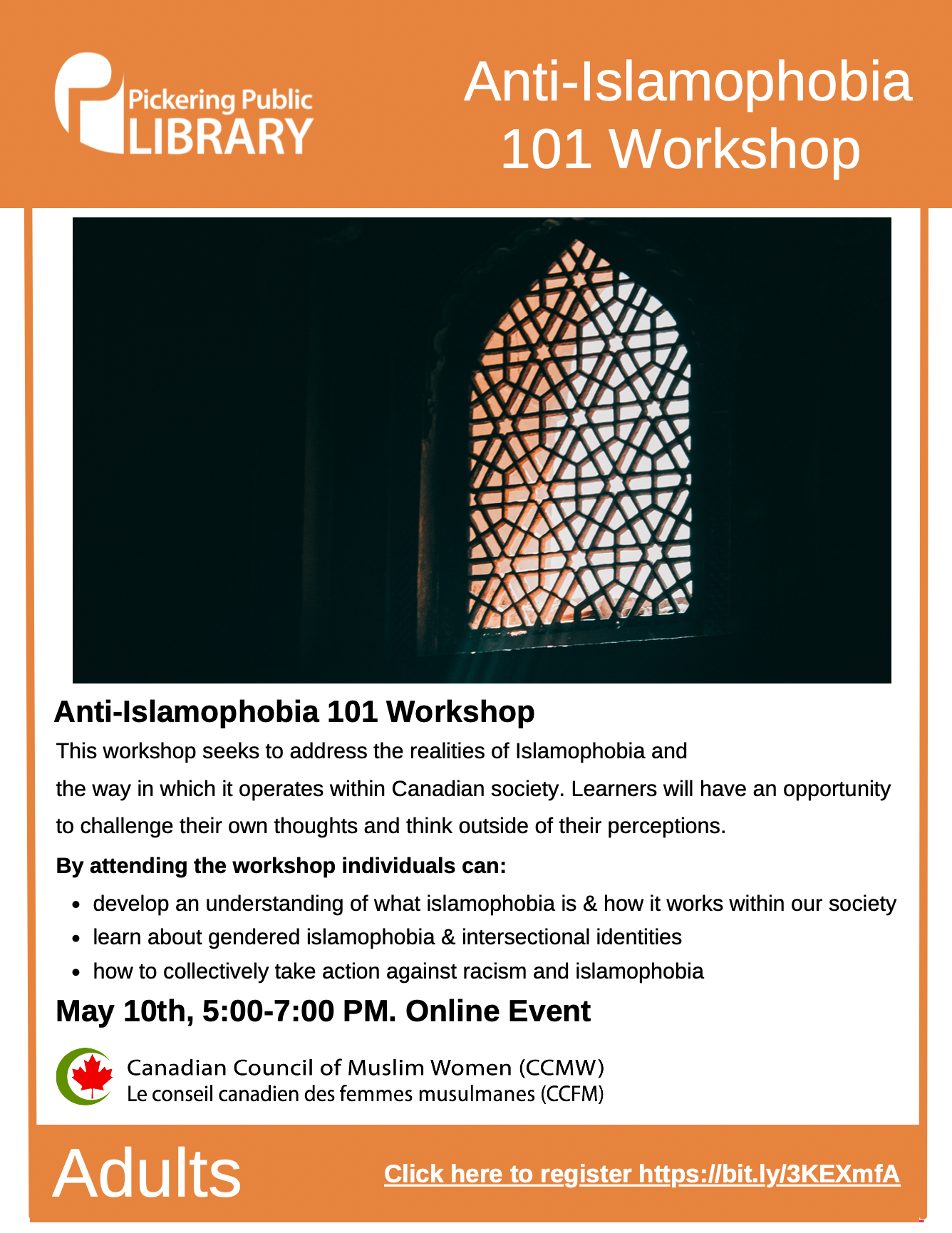 Anti-Islamophobia Workshop