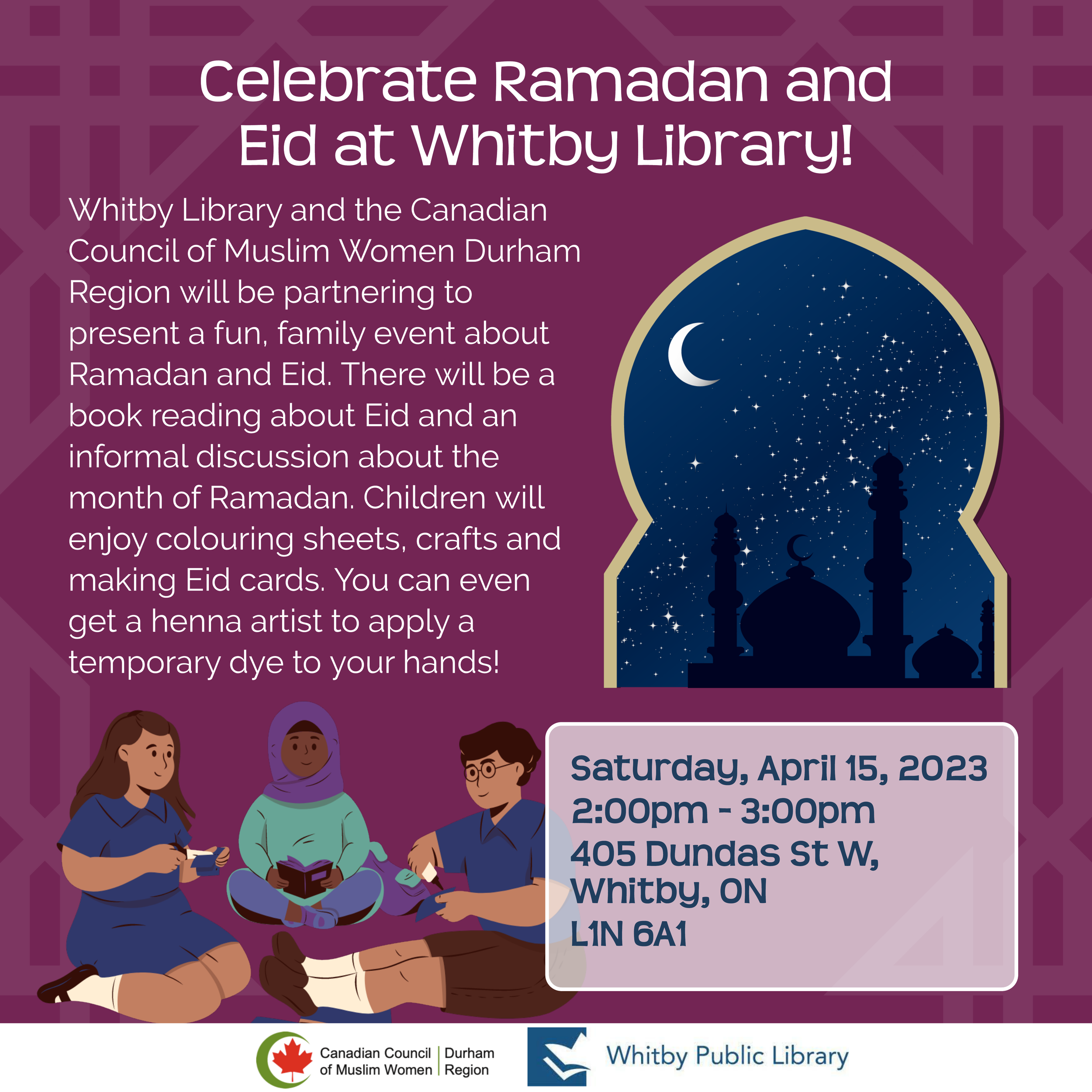 CCMW Durham: Eid Storytime
