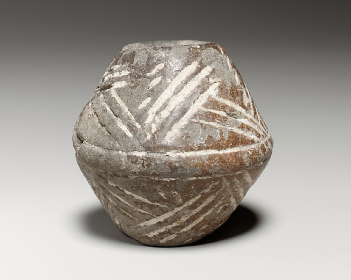 Terracotta whorl, 2,500-2,075 BCE, Cypriot (Cyprus) - The Metropolitan Museum of Art https://www.metmuseum.org/art/collection/search/240529