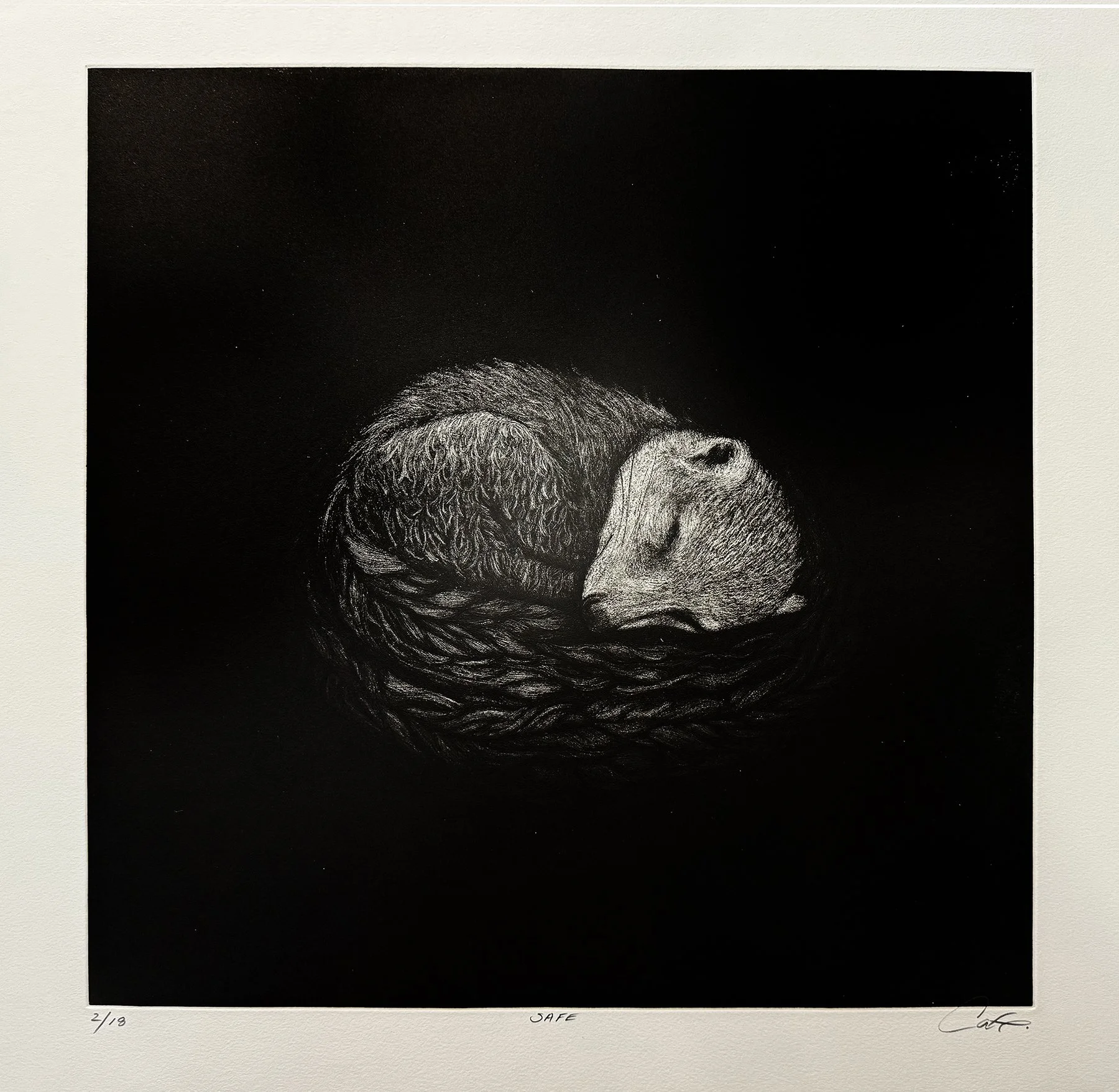 Safe, 17 x 17 inches