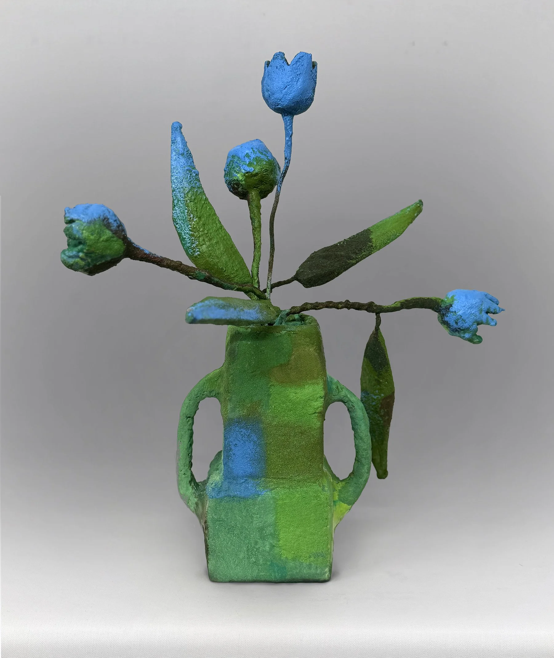 Green-Blue Tulips