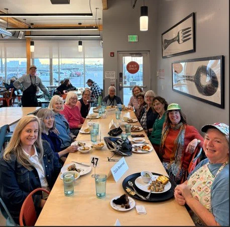 We are grateful for the women of Pilgrim Congregational Church dining at Fork &amp; Spoon last week, sharing their generosity &amp; contagious smiles!
If you have a group that would like to dine with us just let us know!
forkandspoon@thehrdc.org 

 #