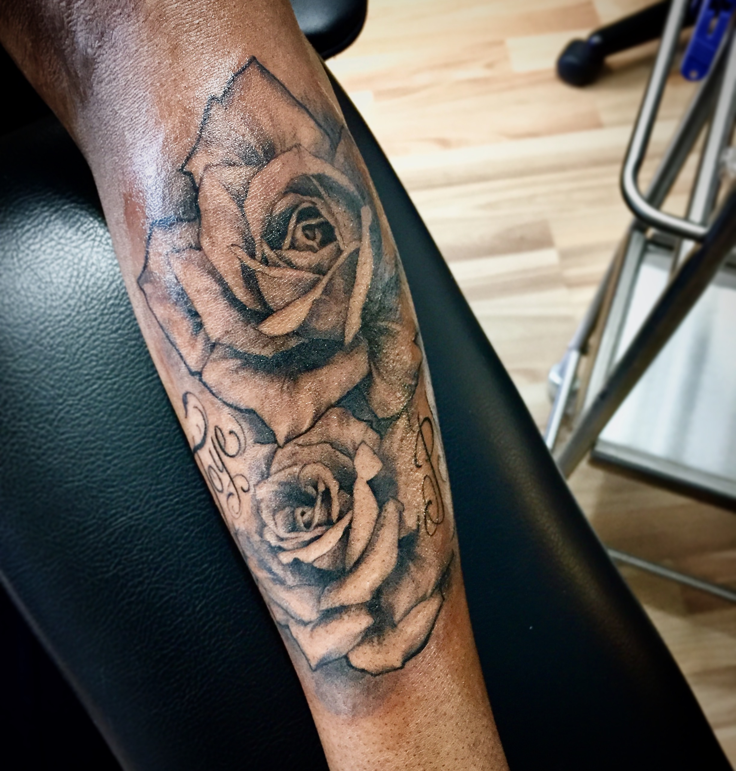 Awesome Black And Gray Flowers Tattoo  Get an InkGet an Ink