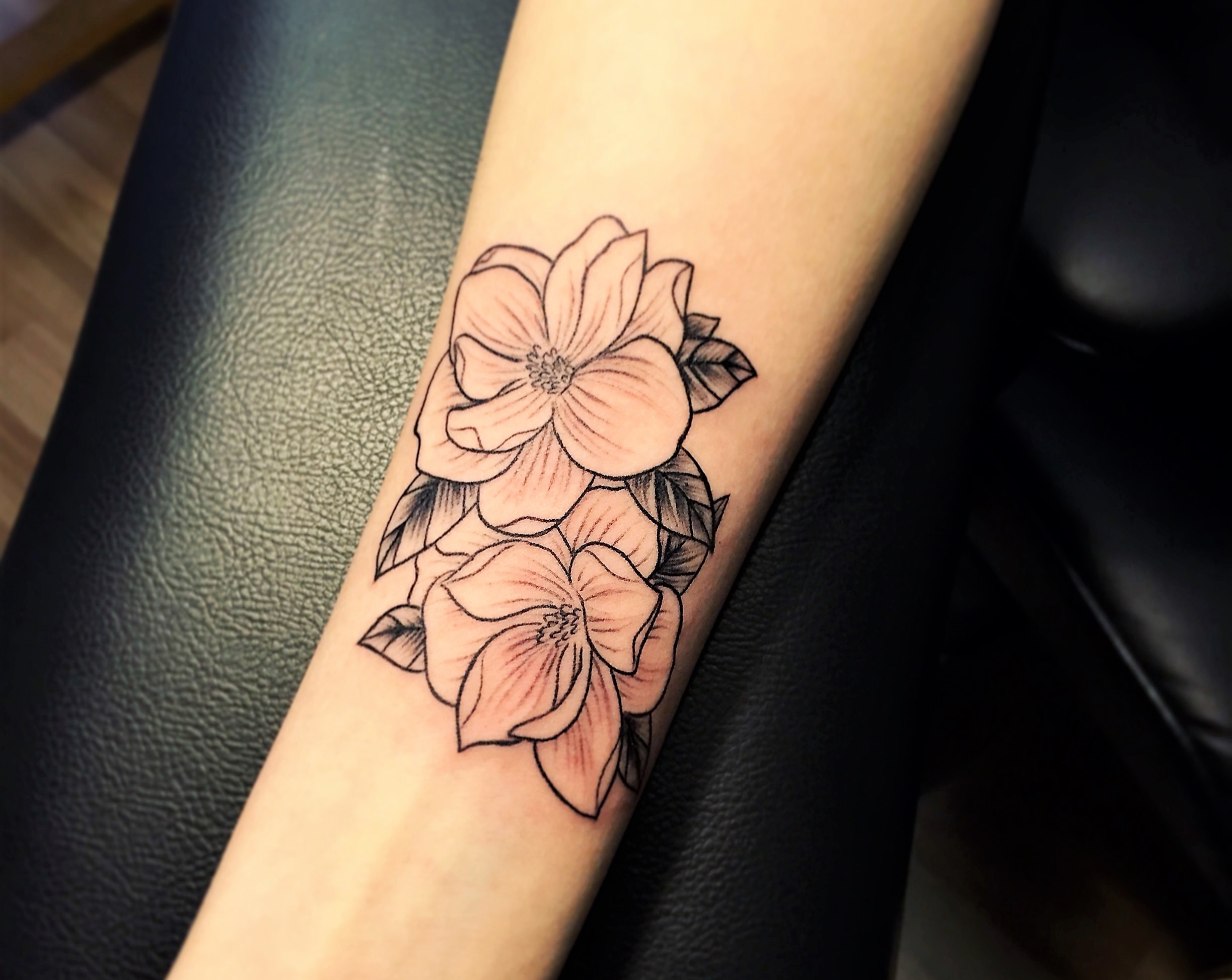 Small tattoos — Gwan Soon Lee