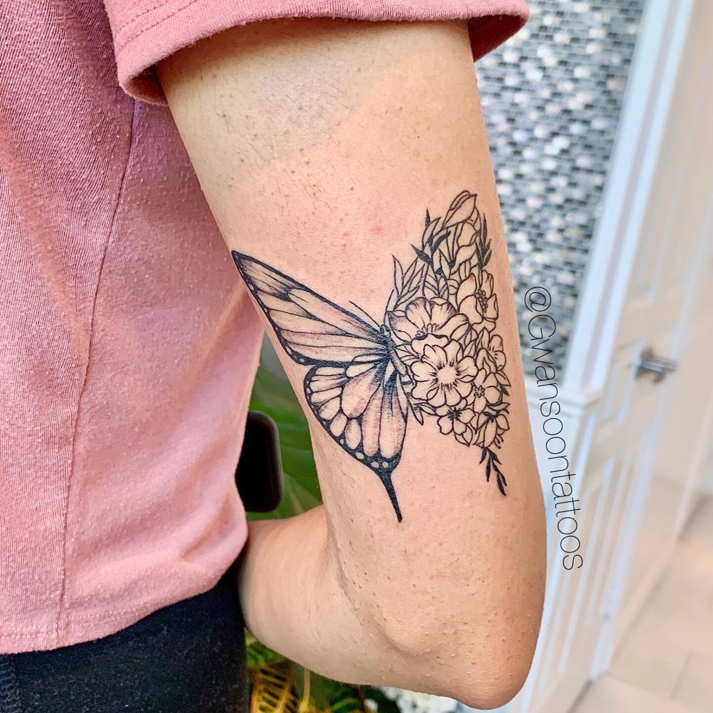 Butterfly flower morph design 🦋 &mdash;&mdash;&mdash;&mdash;&mdash;&mdash;&mdash;&mdash;&mdash;&mdash;&mdash;&mdash;&mdash;&mdash;&mdash;&mdash;&mdash;&mdash;
Follow us @gwansoontattoos ✍🏼
&mdash;&mdash;&mdash;&mdash;&mdash;&mdash;&mdash;&mdash;&mdash;&mdash;&mdash;&mdash;&mdash;&mdash;&mdash;&mdash;&mdash;&mdash;
☎️ 1-416-909-9055
📩 info@gwansoonleetattoo.com
🖥 www.gwansoonleetattoo.com
&mdash;&mdash;&mdash;&mdash;&mdash;&mdash;&mdash;&mdash;&mdash;&mdash;&mdash;&mdash;&mdash;&mdash;&mdash;&mdash;&mdash;&mdash;
.
.
.
.
.
#gwansoontattoos#tattooofinstagram#blackandgrey#tattooaddict#tattooartwork#tattoooftheday#tattoolife#tattoomodel#tattoostyle#skinart#tattooideas#tattooart#tattooworld#tattoolove#tattooinspiration#torontoart#torontoartist#mississauga#toronto#brampton#torontotattoo#mississaugatattoo#tatuaje#tattooidea#femaleartist#butterfly#butterflytattoo#flowerstagram#flowertattoo#cutetattoo