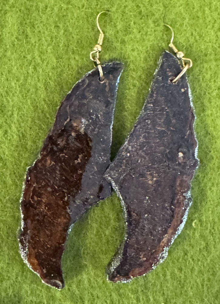 Lobsterclaw Bark Earrings
