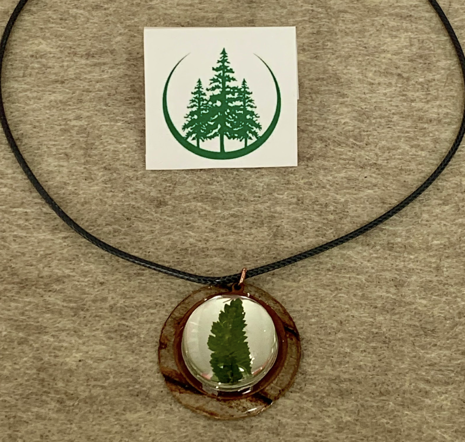 Fern necklaces