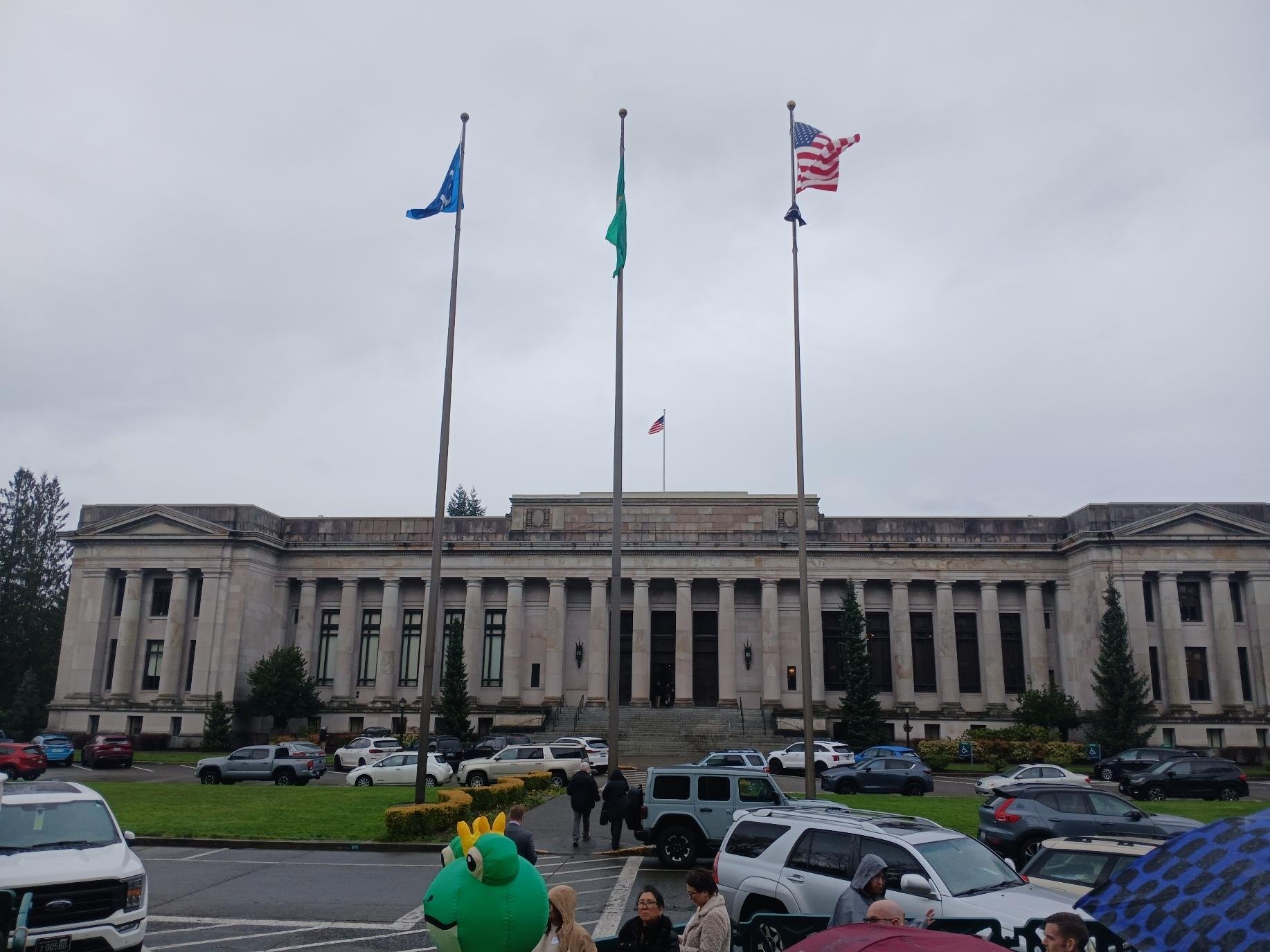 In Front of Capitol Hill