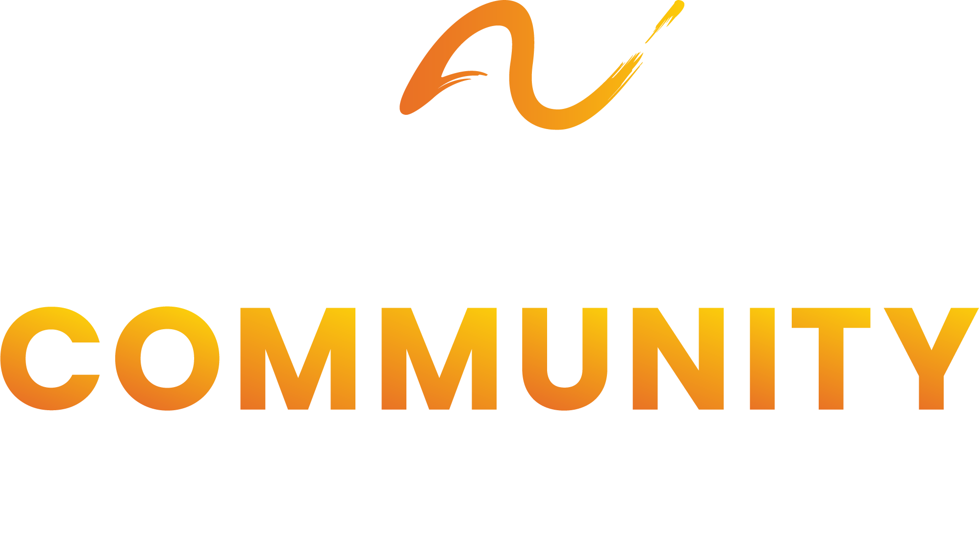 Community Connection. Image description: The Arc of Spokane logo is centered above a large title text 'Community Connection' in orange and white.