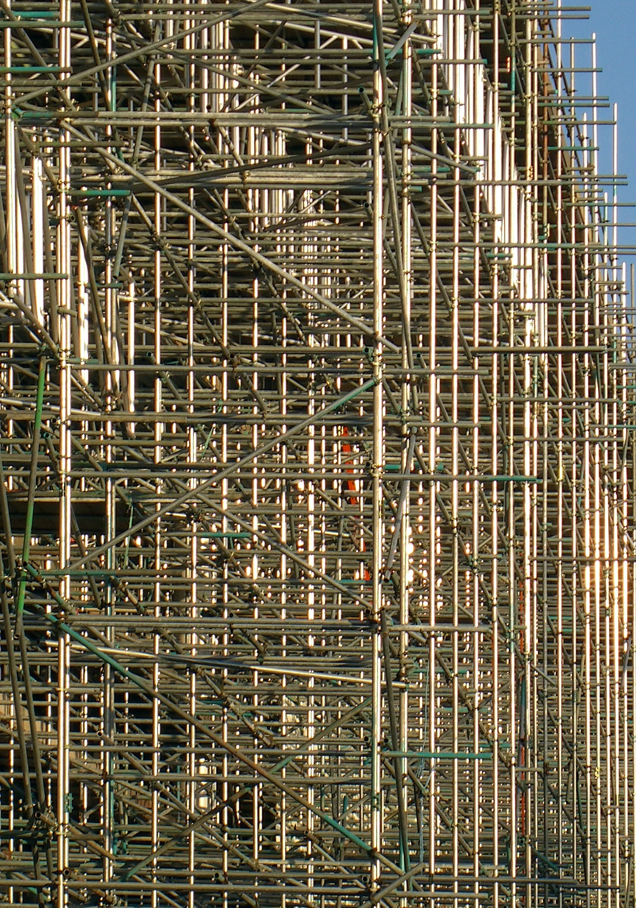 St Pancras scaffolding 1