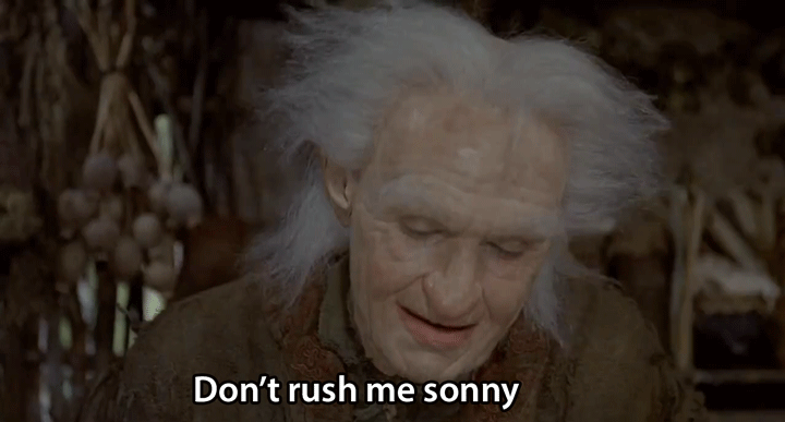 Billy Crystal Miracle Max Princess Bride Don't rush me sonny - Imgur.gif