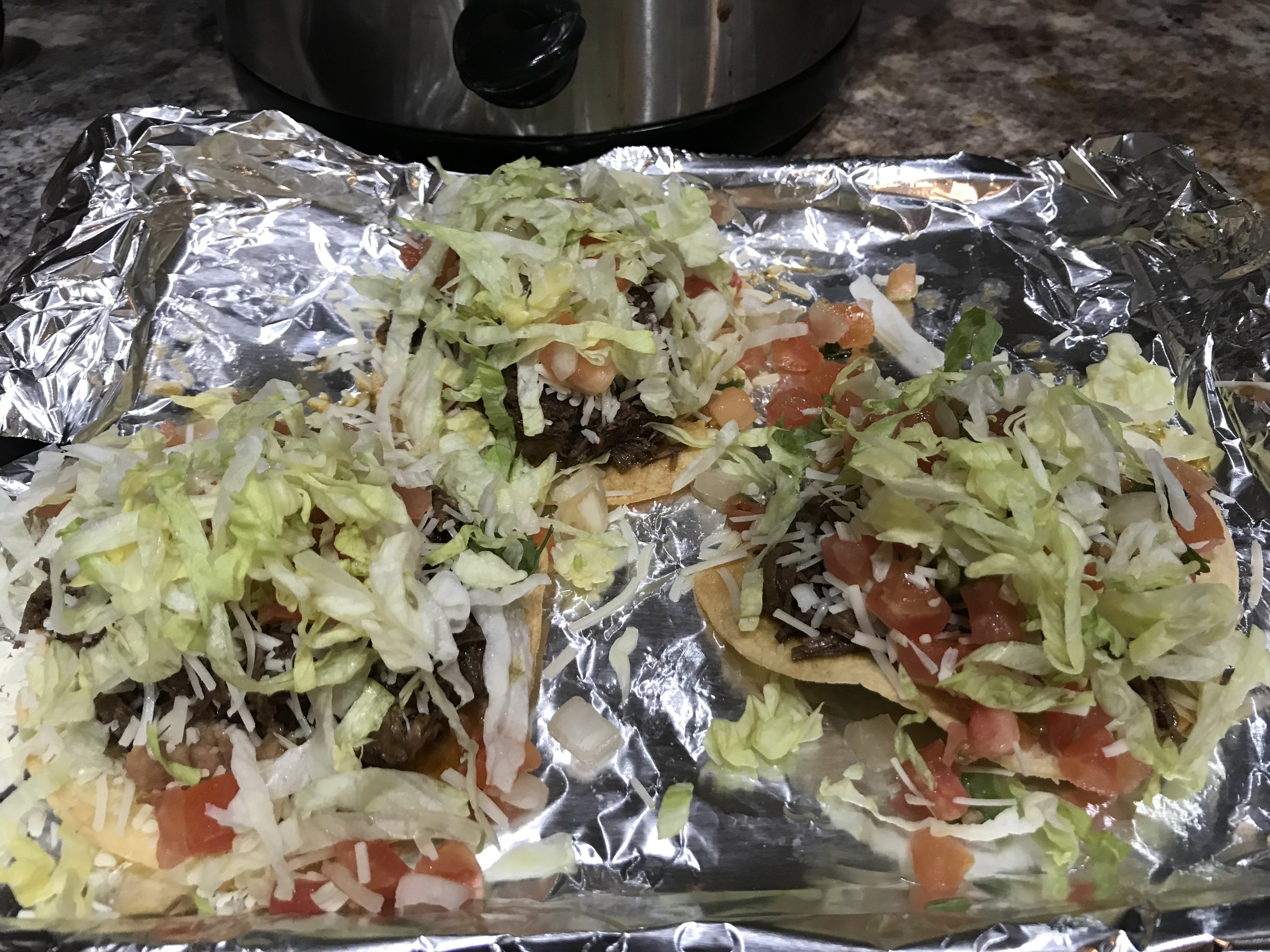 Barbacoa tostadas