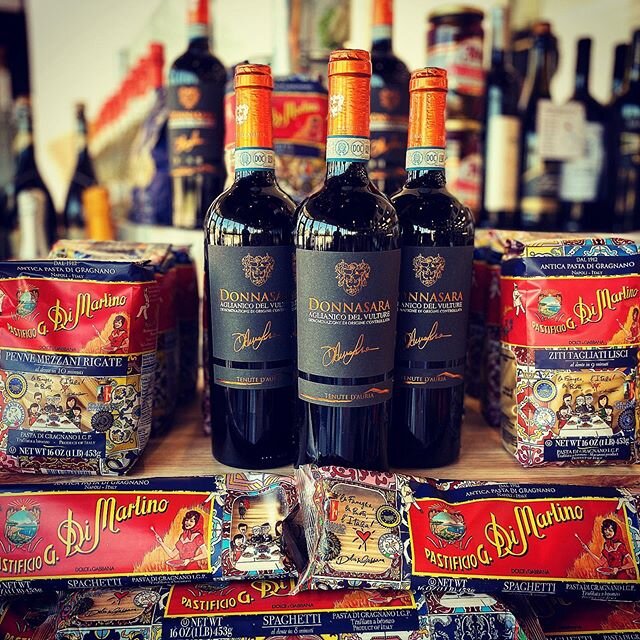 Don&rsquo;t forget your bottle of DONNASARA, Aglianicol del Vulture when your picking up your Dolce &amp; Gabana pasta at Stasio&rsquo;s this weekend!

Aglianico is a full-bodied red wine which is found almost exclusively in Southern Italy in the reg